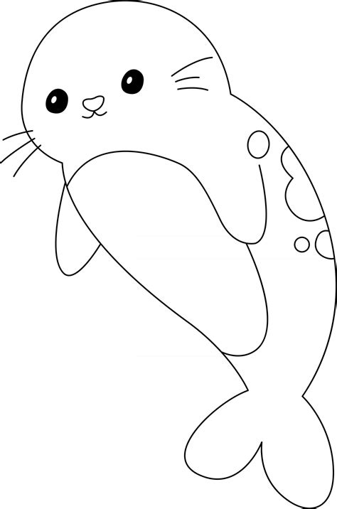 seals coloring pages home design ideas