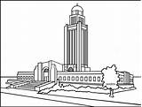 Capitol sketch template