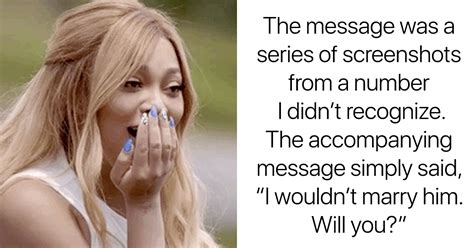 savage bride reads her fiancé s cheating texts aloud to all her wedding