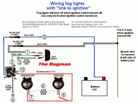 fog lights wiring  relay  wiring diagram data fog light wiring diagram wiring diagram