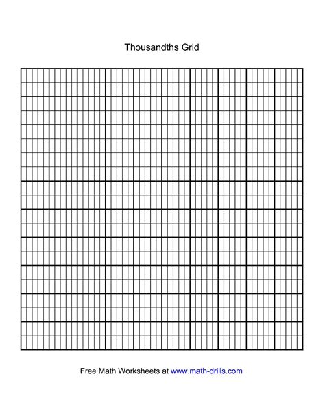 images  decimal hundredths grid worksheets blank hundreds