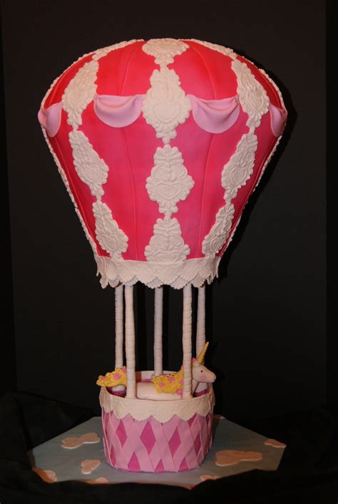 Pinkalicous Hot Air Balloon Cake