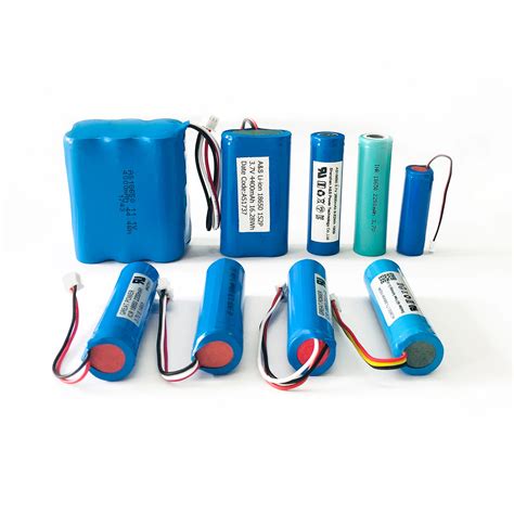 power rechargeable lithium battery cell mah   customized li ion battery