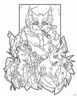 Cats Warriors Coloring Pages Printable Family Wonder sketch template