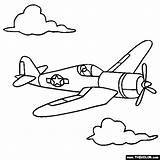 Coloring Airplane Pages Plane Fighter Color Online Army Aircraft Planes Airplanes Colouring Military Thecolor Jet Kids Misa Printable Propeller Drawing sketch template