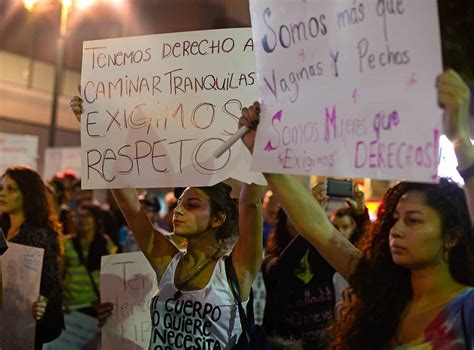 Photos Costa Rica March Demands End To Sexual Harassment