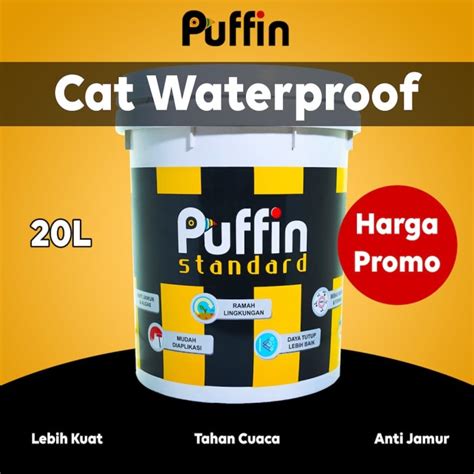 jual cat anti bocor puffin standard waterproof kg jakarta pusat