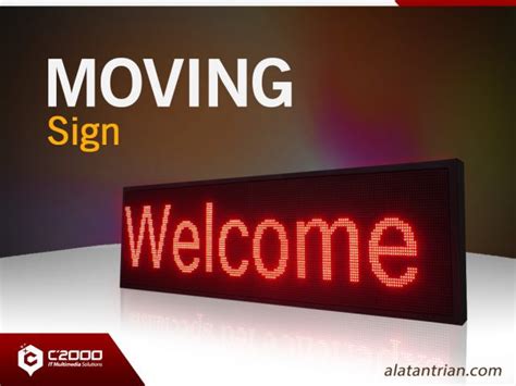 moving sign   pakar sistem mesin antrian indonesia