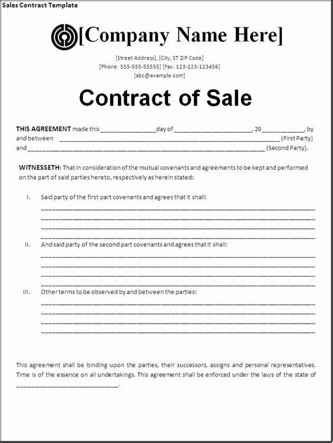 business sale contract template luxury business sale agreement template