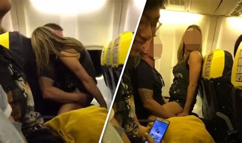 ryanair passenger filmed having sex on flight to ibiza while pregnant
