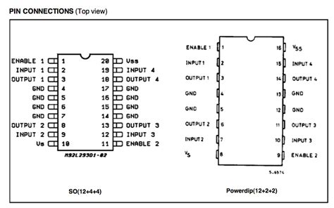 bridge  pin     power    motor   ld electrical