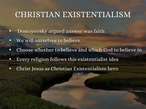 christian existentialism by jordan bickham