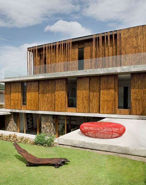 Bamboo Clad House In The Philippines By Atelier Sacha Cotture