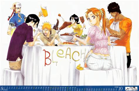Bleach Calendar Food Kubo Tite Male Anime