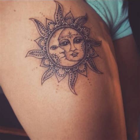 Pin By Arlette Egas On Tattoo Sun Tattoos Symbolic Tattoos Tattoos