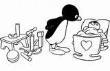 Pingu Care sketch template