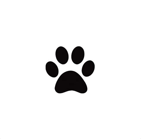 high quality paw prints clip art small transparent png images
