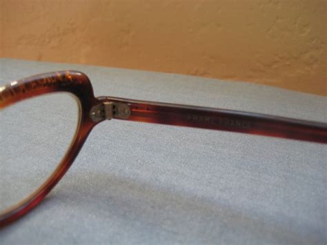 vintage 1950s glass 50s rhinestone cat eye eyeglass frames etsy