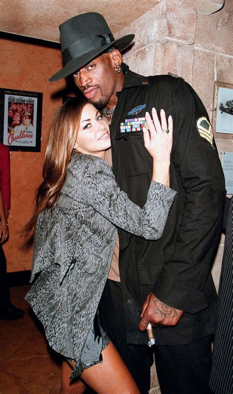 dennis rodman and carmen electra ‘had sex all over chicago bulls