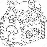 Gingerbread Coloriage Biscuits Dessin Colorir Jengibre Imprimer Coloringonly Imprimir Imprimé sketch template