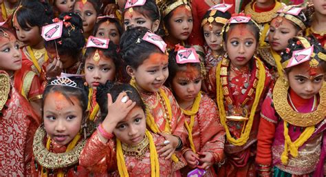 Nepali Girls ‘marry’ Hindu God To Protect From Widowhood
