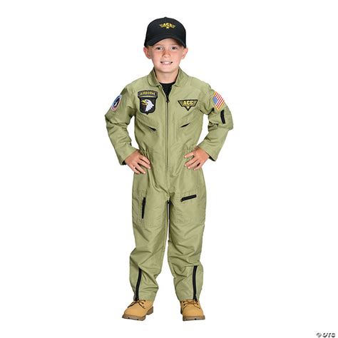 kids fighter pilot costume medium oriental trading