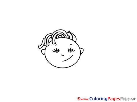 printable girl coloring sheets