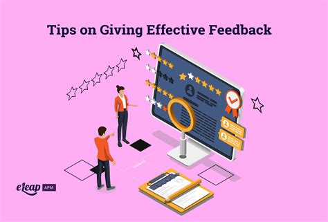 tips  giving effective feedback eleap