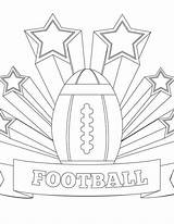 Football Coloring Pages American Michigan State Printable Soccer Coloriage Print America sketch template