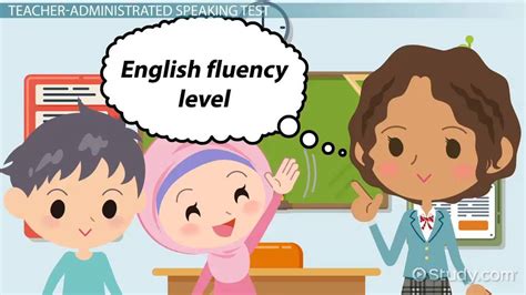 speaking test sample questions  esl students video lesson