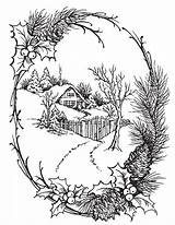 Stampendous Weihnachtsbilder Cling Welding Paulie Rollins sketch template