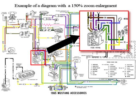 ford mustang colorized wiring diagrams cd rom