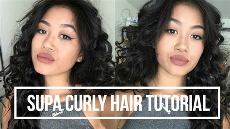 curly hair tutorial youtube