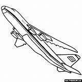 Coloring Pages Antonov Airplanes Airplane Color Jet Cargo Print Aircraft Concorde Fighter Thecolor sketch template