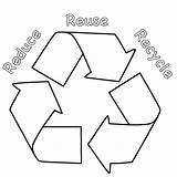 Earth Recycle Coloring Recycling Pages Printable Kids Reuse Reduce Clipart Websites Logo Planet Escape Pollution Print Land Library Sign Bigactivities sketch template
