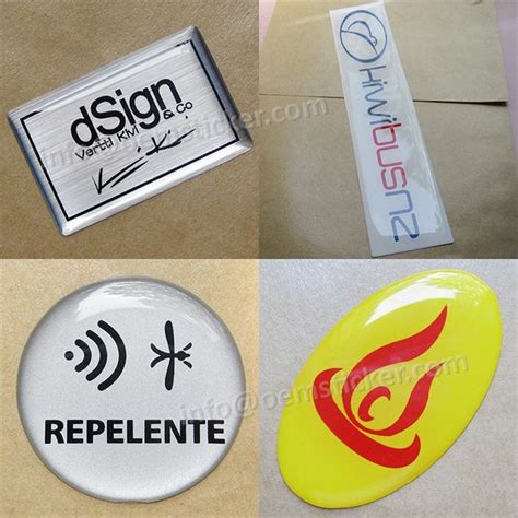 customized  vinyl domed stickers manufacturers factory maker