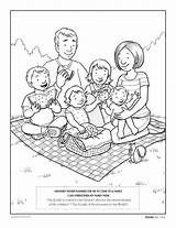 Family Coloring Pages Reunion Getcolorings sketch template