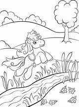 Coloring River Pages Stream Printable Nile Getcolorings Getdrawings Pony Little Colorings sketch template