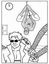 Spiderman Coloriage Octopus Doctor Dessin Docteur Imprimer Banque Derriere Gifgratis Stampare Prend Ton sketch template