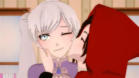 ruby and weiss [kallenz] rwby rwby image macro white roses