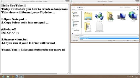 format   drive  notepad youtube