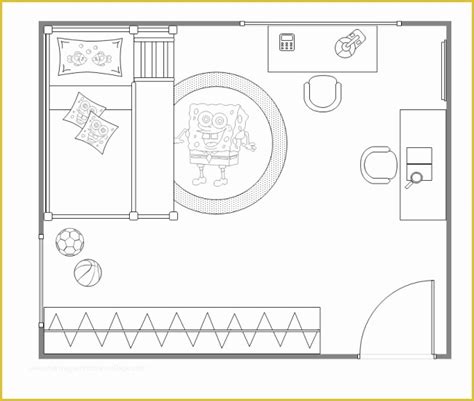 interior design room templates   kids bedroom layout