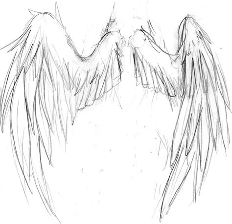 sketchy sketch wings  randomraveparty  deviantart