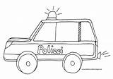 Polizeiauto Blaulicht Ausmalbild Top25 sketch template