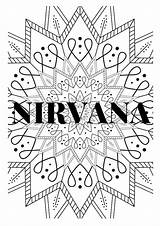 Nirvana sketch template