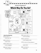 Map Skills Compass Rose Worksheet Worksheets Printable Using Grade Reading Pdf 6th Geography Maps Middle Learning Directions Social Printables School sketch template