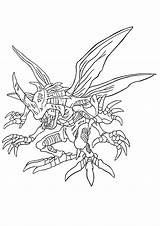 Digimon Coloring Pages Gif Kabuterimon Picgifs Choose Board Sheets Cute sketch template