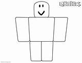 Roblox Noob Coloring Pages Printable Kids Simple Color Sheets Print Printables Games Ninja Painting Fortnite Friends Adults sketch template