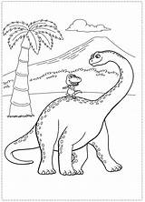 Colorir Printable Dinotrem Dino Coloring4free Dinokids 2206 sketch template