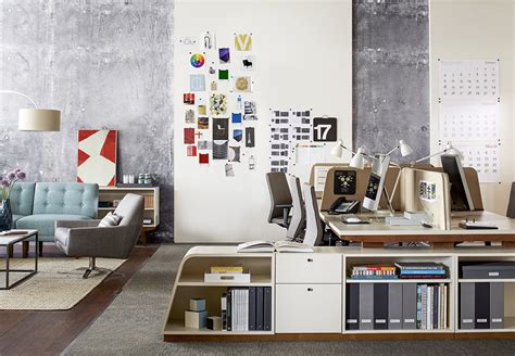 modern workspaces    welcoming   living room dwell